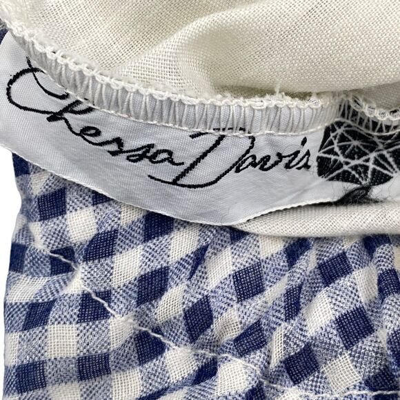 VTG Patchwork Maxi Skirt M Boho Hippie Lace Cottagecore Modest Floral Festival - Picture 9 of 12